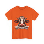 Custom T-Shirt - Moodless Cow Tee by Mynameispod