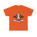 Custom T-Shirt - Moodless Cow Tee by Mynameispod