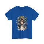 Custom T-Shirt - Mystical Medusa Tee - Unisex Heavy Cotton Shirt, Edgy Fashion, Casual Outfit, Unique Gift, Statement Piece by Mynameispod
