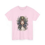 Custom T-Shirt - Mystical Medusa Tee - Unisex Heavy Cotton Shirt, Edgy Fashion, Casual Outfit, Unique Gift, Statement Piece by Mynameispod