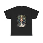 Custom T-Shirt - Mystical Medusa Tee - Unisex Heavy Cotton Shirt, Edgy Fashion, Casual Outfit, Unique Gift, Statement Piece by Mynameispod