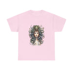 Custom T-Shirt - Mystical Medusa Tee - Unisex Heavy Cotton Shirt, Edgy Fashion, Casual Outfit, Unique Gift, Statement Piece by Mynameispod