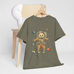 Custom T-Shirt - Panda Astronaut Adventure Tee - Cosmic Fun Style by Mynameispod