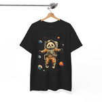 Custom T-Shirt - Panda Astronaut Adventure Tee - Cosmic Fun Style by Mynameispod