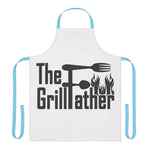 Custom All Over Prints - Personalized Grill Apron for BBQ Lovers, Cook Gifts, Father's Day Present, Summer Cookouts, Unique Kitchen Gear by Mynameispod