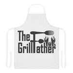 Custom All Over Prints - Personalized Grill Apron for BBQ Lovers, Cook Gifts, Father's Day Present, Summer Cookouts, Unique Kitchen Gear by Mynameispod