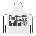 Custom All Over Prints - Personalized Grill Apron for BBQ Lovers, Cook Gifts, Father's Day Present, Summer Cookouts, Unique Kitchen Gear by Mynameispod