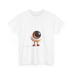 Custom T-Shirt - Quirky Eye Tee: Fun Style for Everyday Laughs! by Mynameispod