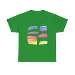 Custom T-Shirt - Rainbow Brush by Mynameispod