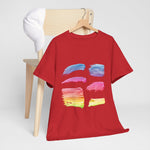 Custom T-Shirt - Rainbow Brush by Mynameispod
