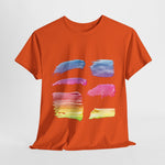 Custom T-Shirt - Rainbow Brush by Mynameispod