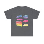 Custom T-Shirt - Rainbow Brush by Mynameispod