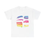 Custom T-Shirt - Rainbow Brush by Mynameispod