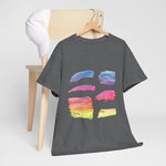 Custom T-Shirt - Rainbow Brush by Mynameispod