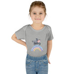 Custom Kids clothes - Rainbow Elephant Infant Bodysuit Delight by Mynameispod