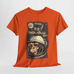 Custom T-Shirt - Retro Space Monkey: Boldly Go Adventure by Mynameispod