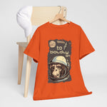 Custom T-Shirt - Retro Space Monkey: Boldly Go Adventure by Mynameispod