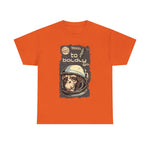Custom T-Shirt - Retro Space Monkey: Boldly Go Adventure by Mynameispod