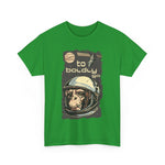 Custom T-Shirt - Retro Space Monkey: Boldly Go Adventure by Mynameispod