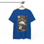 Custom T-Shirt - Retro Space Monkey: Boldly Go Adventure by Mynameispod