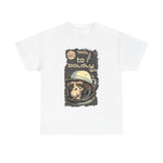 Custom T-Shirt - Retro Space Monkey: Boldly Go Adventure by Mynameispod