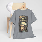 Custom T-Shirt - Retro Space Monkey: Boldly Go Adventure by Mynameispod