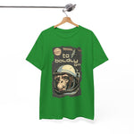 Custom T-Shirt - Retro Space Monkey: Boldly Go Adventure by Mynameispod
