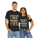 Custom T-Shirt - Retro Tape Tee by Mynameispod
