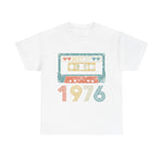 Custom T-Shirt - Retro76 Cassette Tee by Mynameispod