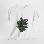 Custom T-Shirt - Slithering Foliage by Mynameispod