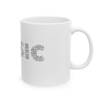 Custom Mug - Soundwave Ceramic Mug by Mynameispod