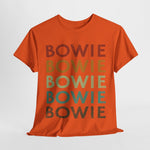 Custom T-Shirt - Stardust Tee: Vintage Bowie - Inspired Graphic Shirt by Mynameispod