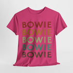 Custom T-Shirt - Stardust Tee: Vintage Bowie - Inspired Graphic Shirt by Mynameispod