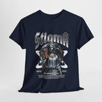 Custom T-Shirt - Stigma Unleashed: Bold Graphic Tee by Mynameispod