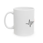 Custom Mug - Turkish Heartbeat Mug by Mynameispod