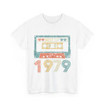 Custom T-Shirt - Vintage Vibes: 1979 Cassette Tee by Mynameispod