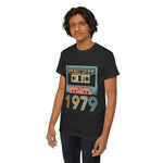 Custom T-Shirt - Vintage Vibes: 1979 Cassette Tee by Mynameispod