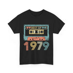 Custom T-Shirt - Vintage Vibes: 1979 Cassette Tee by Mynameispod