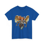Custom T-Shirt - Whimsical Angel Graphic Tee - Unisex Casual Chic by Mynameispod