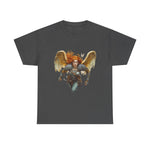 Custom T-Shirt - Whimsical Angel Graphic Tee - Unisex Casual Chic by Mynameispod