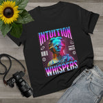 Custom T-Shirt - Whispers of Intuition Maple Tee for Women by Mynameispod