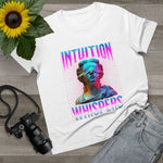 Custom T-Shirt - Whispers of Intuition Maple Tee for Women by Mynameispod