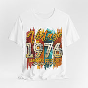 Retro 1976 Unisex Tee - Vintage Vibes Gift