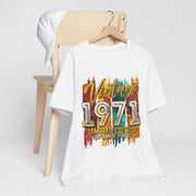 Vintage 1971 Limited Edition Unisex Tee, Retro Shirt, Birthday Gift 1971, Casual Wear, Vintage Style T-Shirt, Unique Apparel