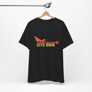Rock On Unisex Jersey Tee, Music Lover Shirt, Band Concert Apparel, Gift for Musicians, Festival Outfit, Lets Rock Design