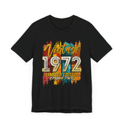 Retro 1972 Limited Edition Birthday Tee