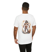 Heroic Fantasy Graphic Tee, Unisex Short Sleeve Shirt, Casual Wear, Gift for Gamers, Unique Art Tee, Comic Style Clothing