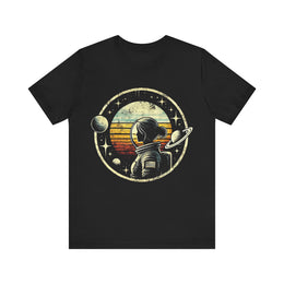 Vintage Astronaut Graphic Tee for Space Lovers, Unisex T-Shirt, Cosmic Apparel, Retro Space Shirt, Gifts for Astronaut Fans