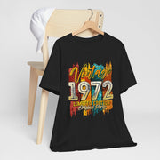 Retro 1972 Limited Edition Birthday Tee