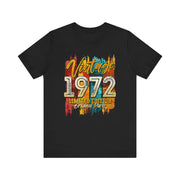 Retro 1972 Limited Edition Birthday Tee